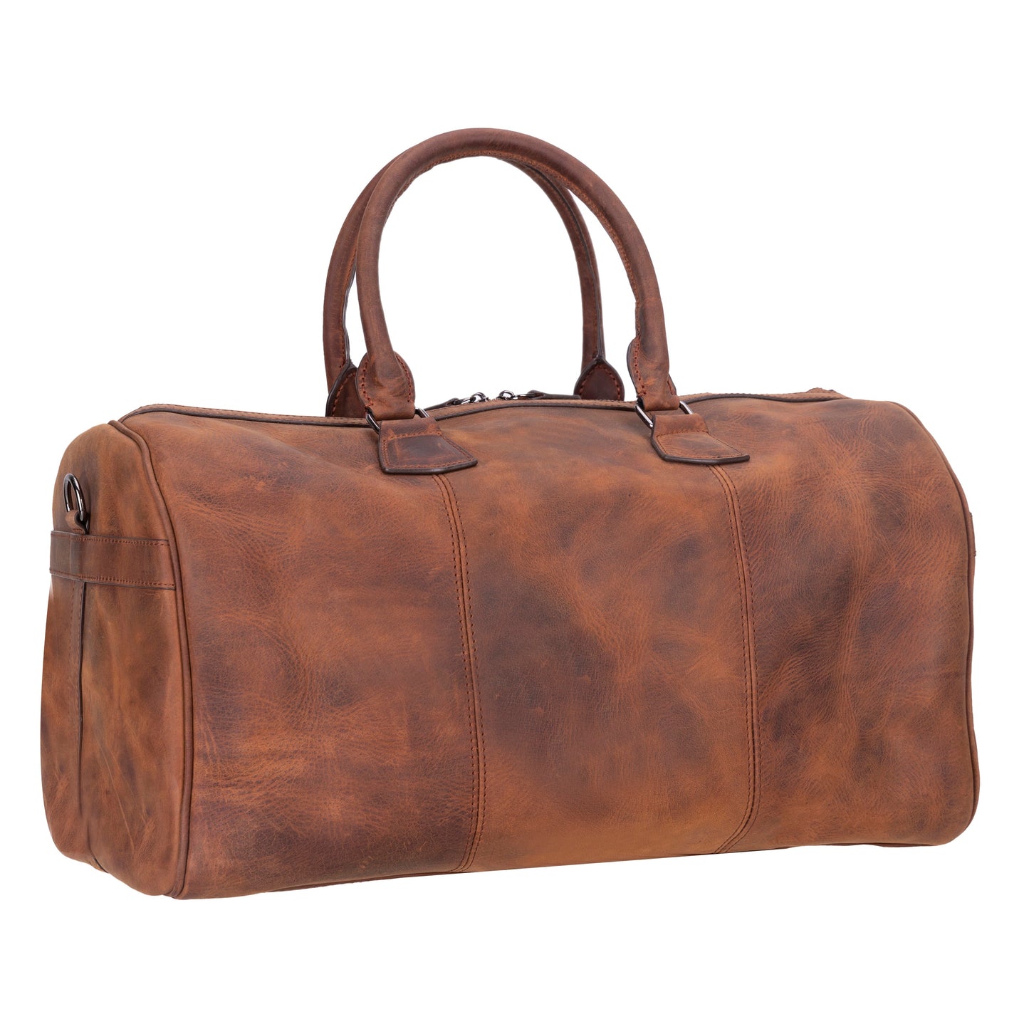 Bouletta Dolly Leather Weekend Duffle Bag Saddle Brown