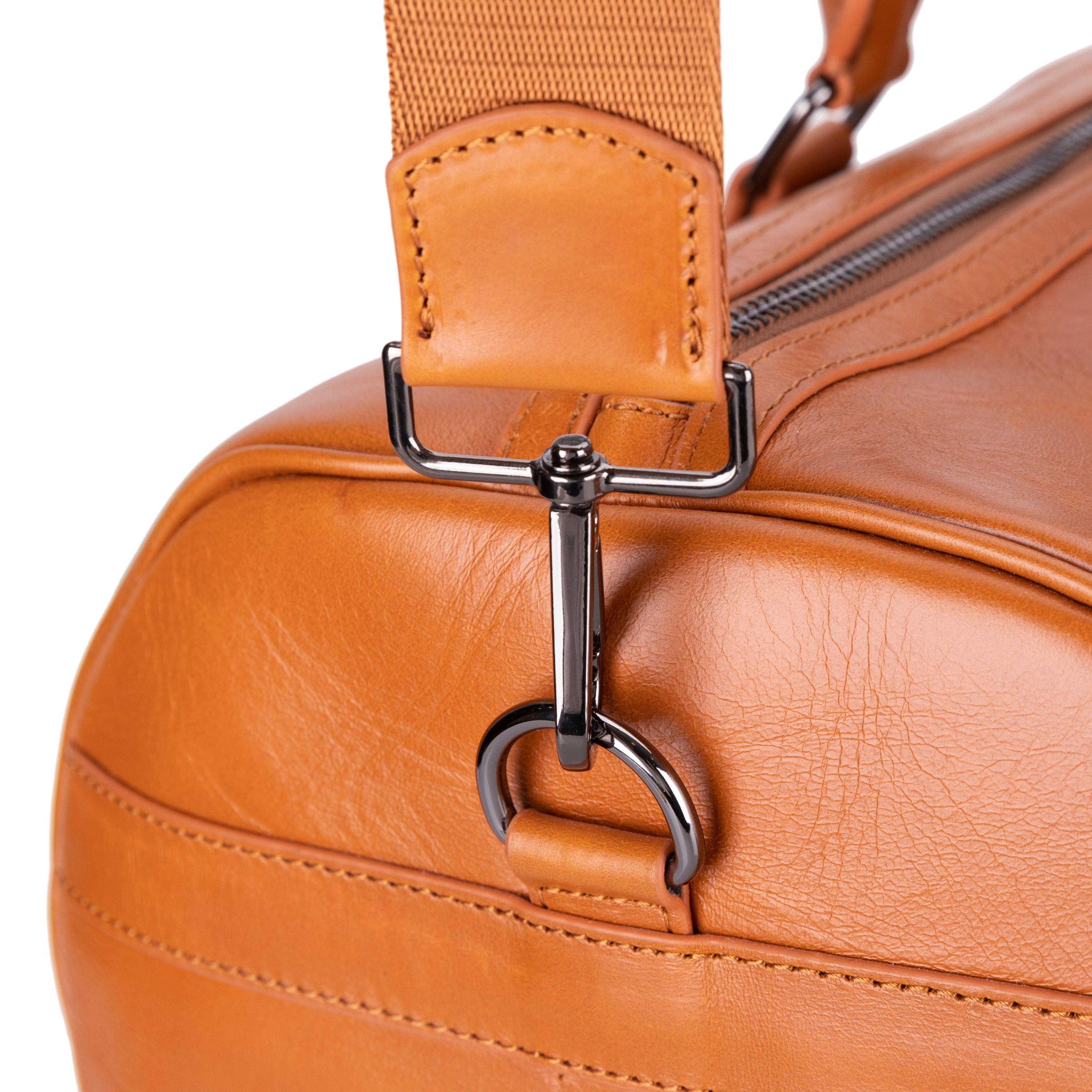 Bayelon Dolly Premium Leather Weekend Duffle Bag