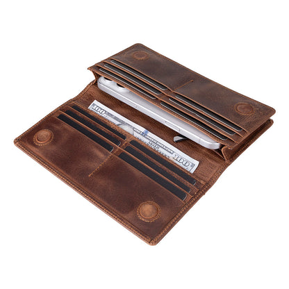 UnBranded Aura Leather Universal Wallet Coffee