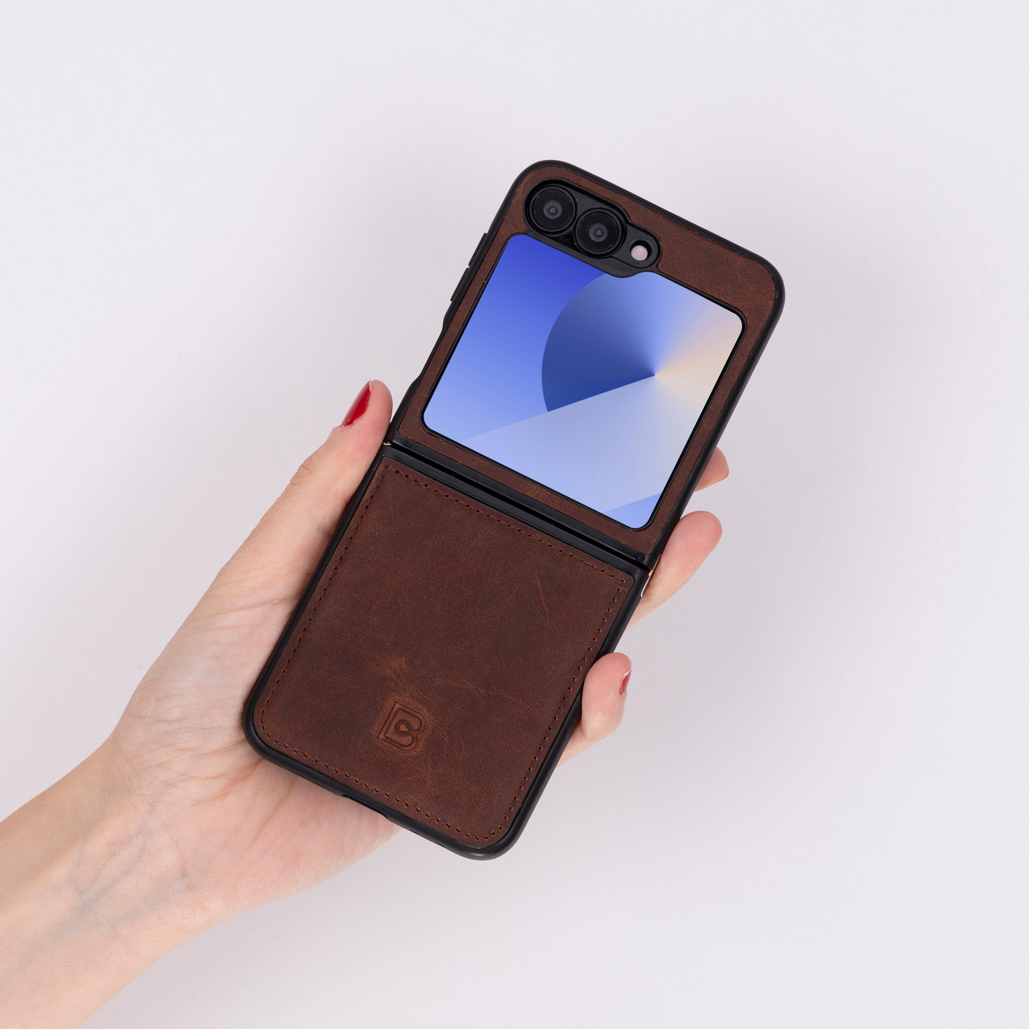 Bayelon Bayelon Flex Cover Leather Case for Samsung Galaxy Z Flip 6