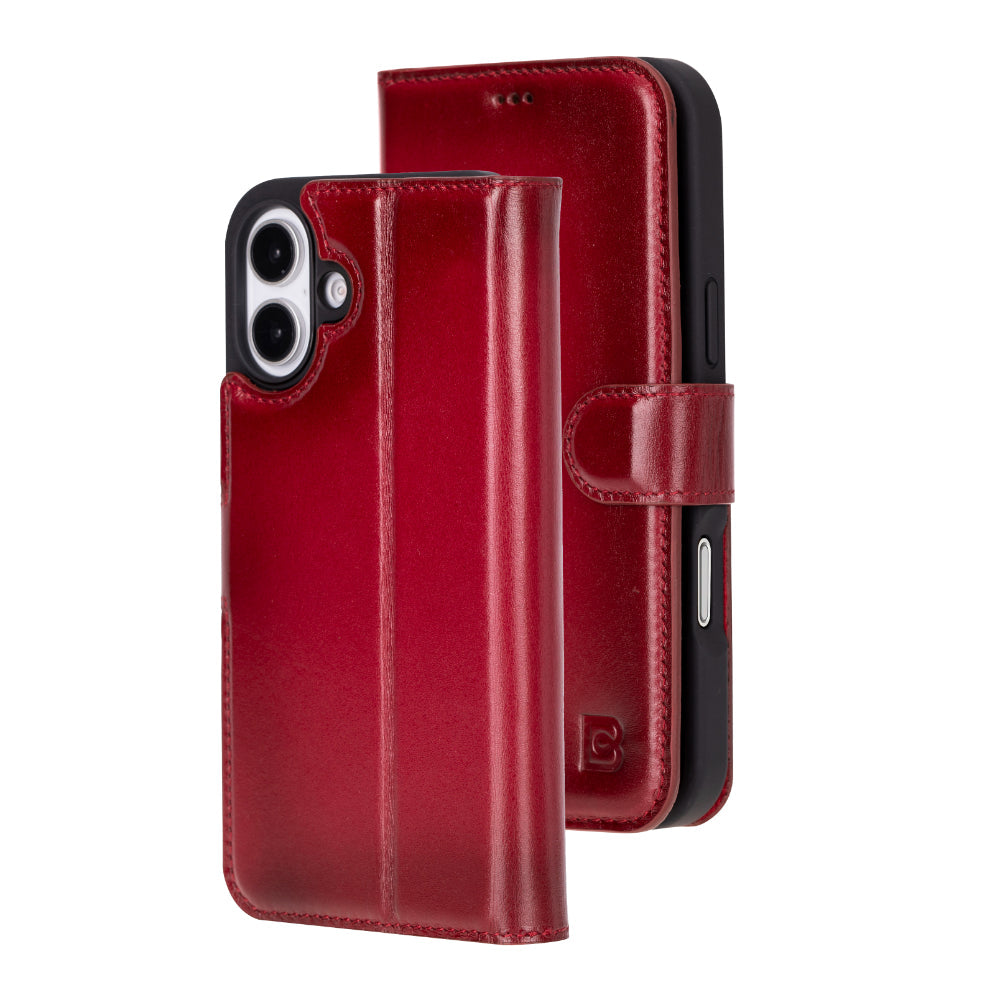Bayelon Magic iPhone 16 Plus Leather Detachable Wallet Case