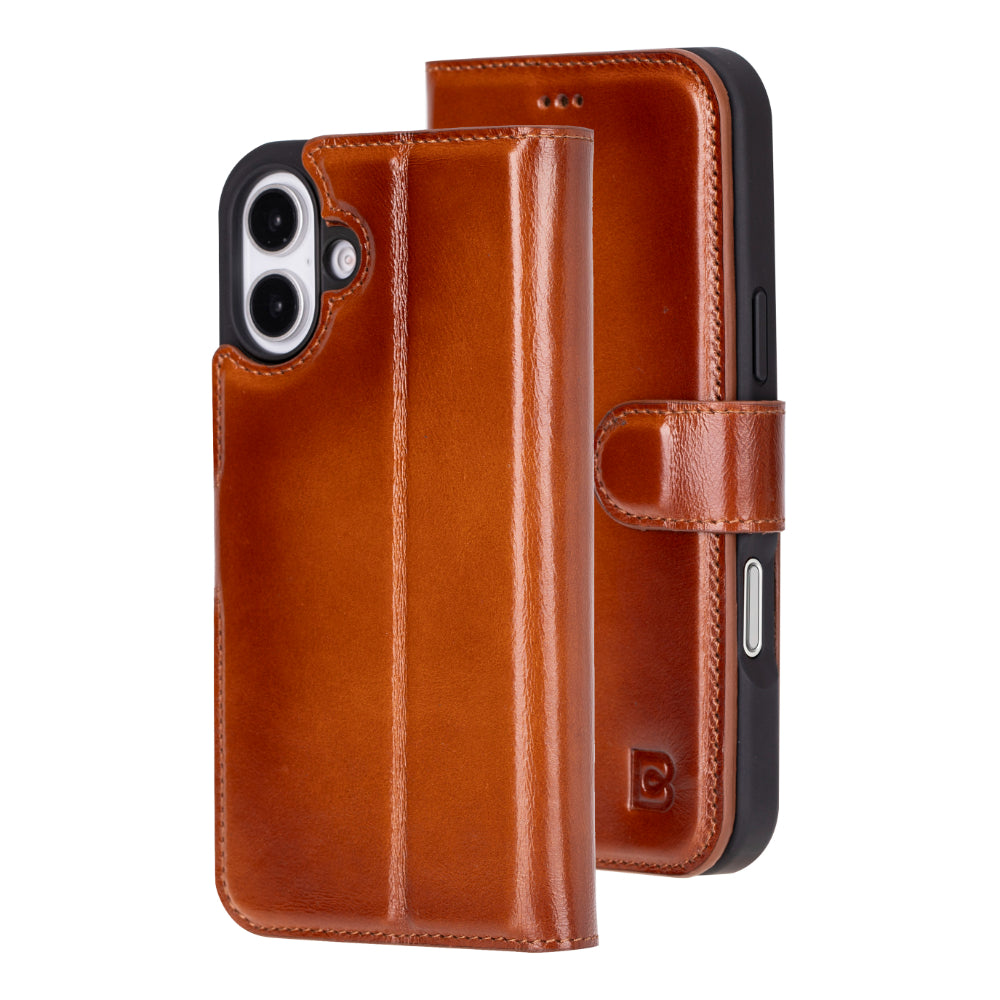 Bayelon Magic iPhone 16 Plus Leather Detachable Wallet Case