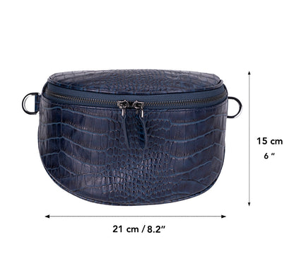 UnBranded Alora Leather Crossbody Bag
