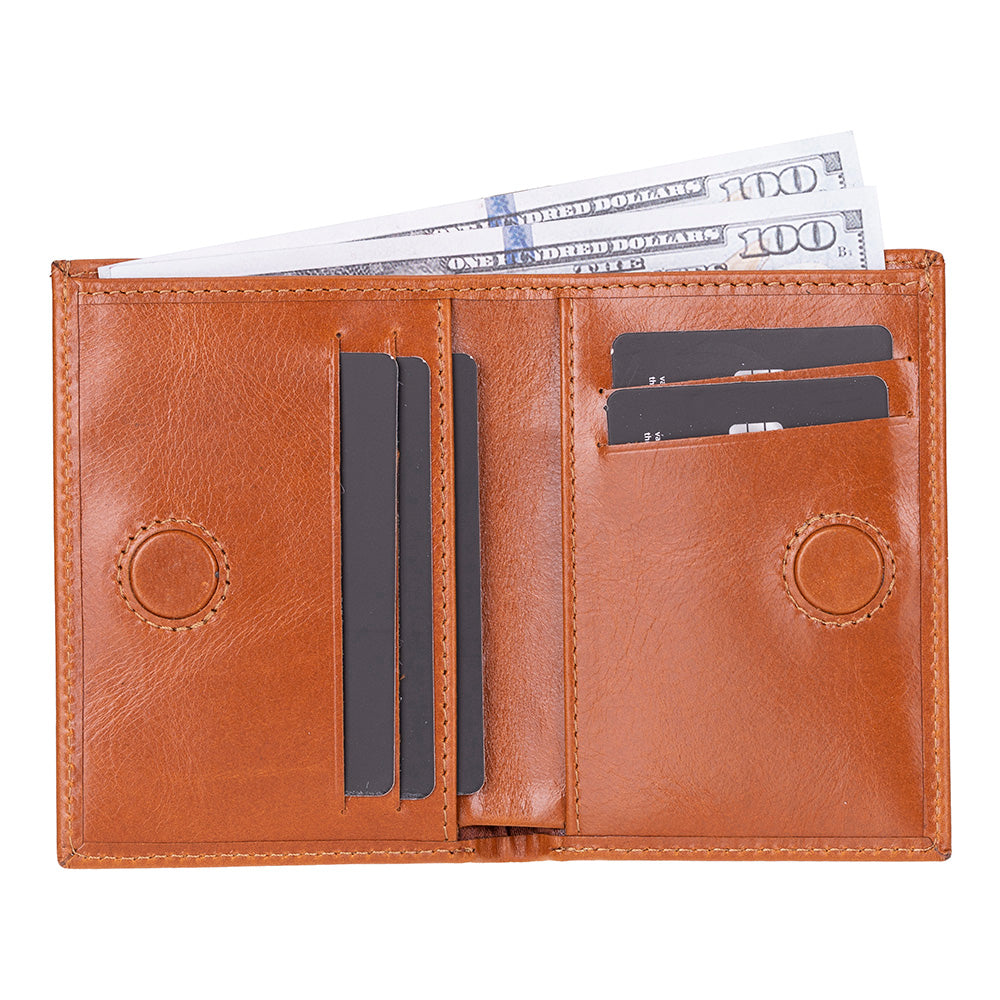 UnBranded Nigra Leather Men's Wallet Tan