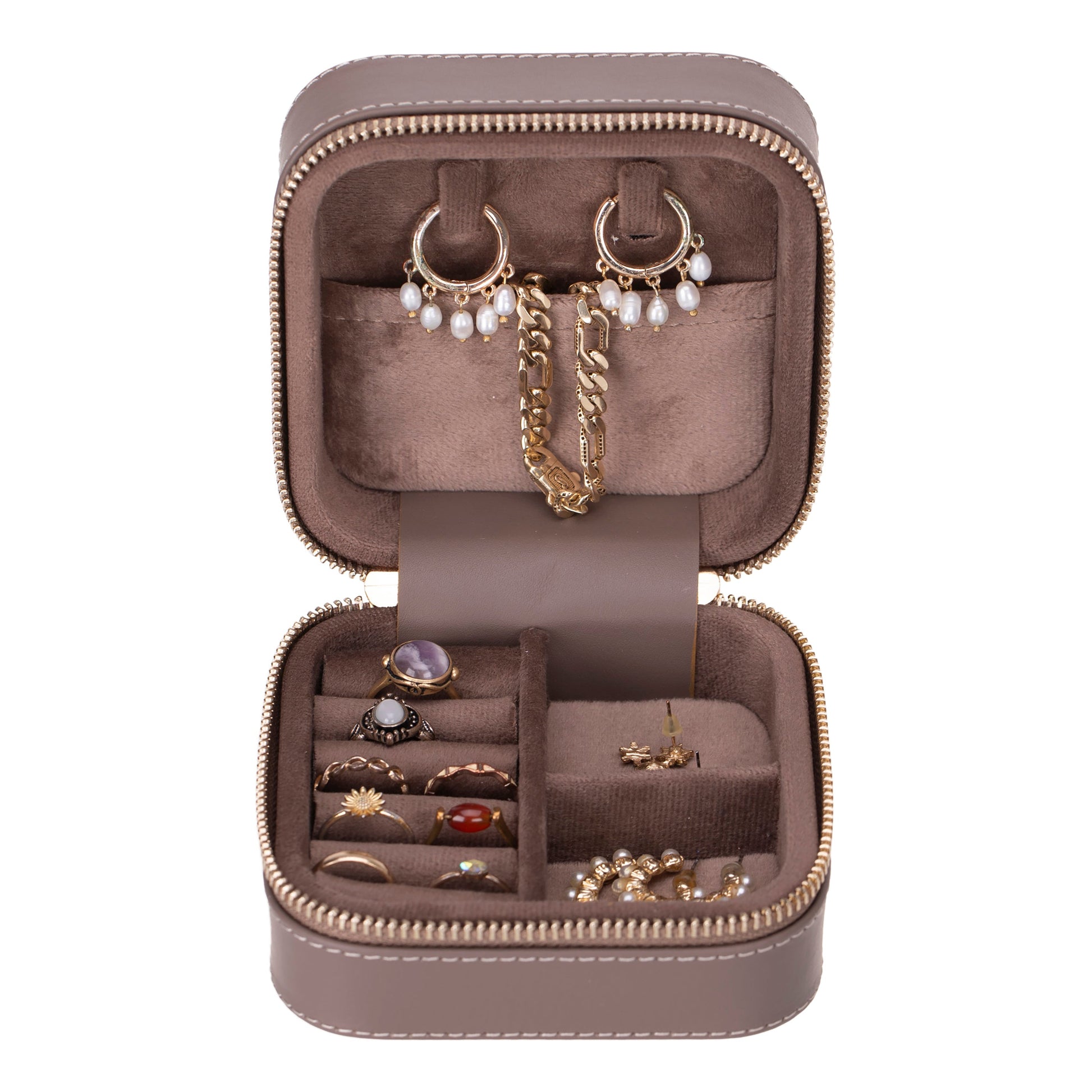 UnBranded Amanda Leather Jewelry Box