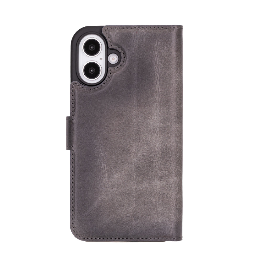 Bouletta Magic iPhone 16 Plus Detachable Leather Wallet Case