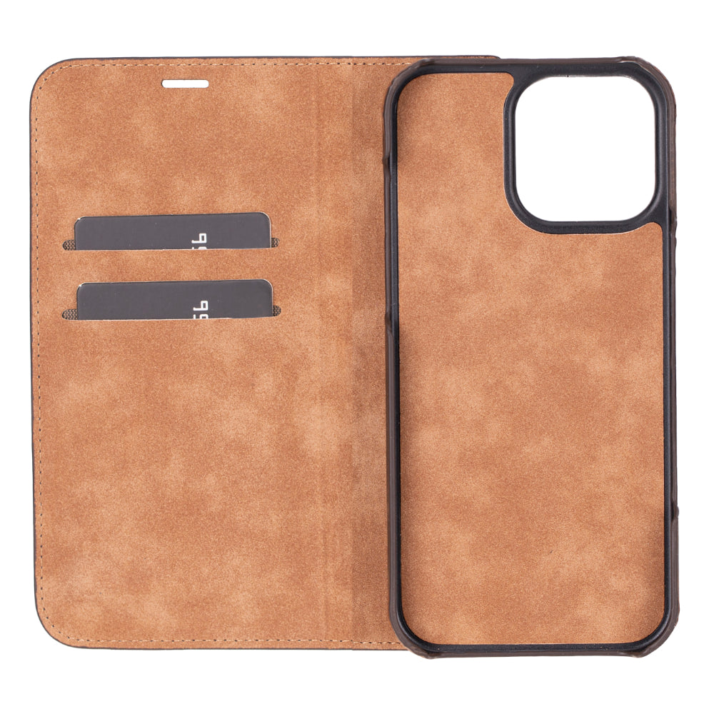 UnBranded Sonat iPhone 16 Pro Max Leather Folio Case