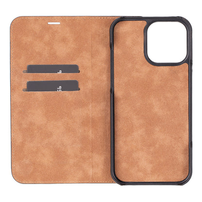 UnBranded Sonat iPhone 16 Pro Max Leather Folio Case