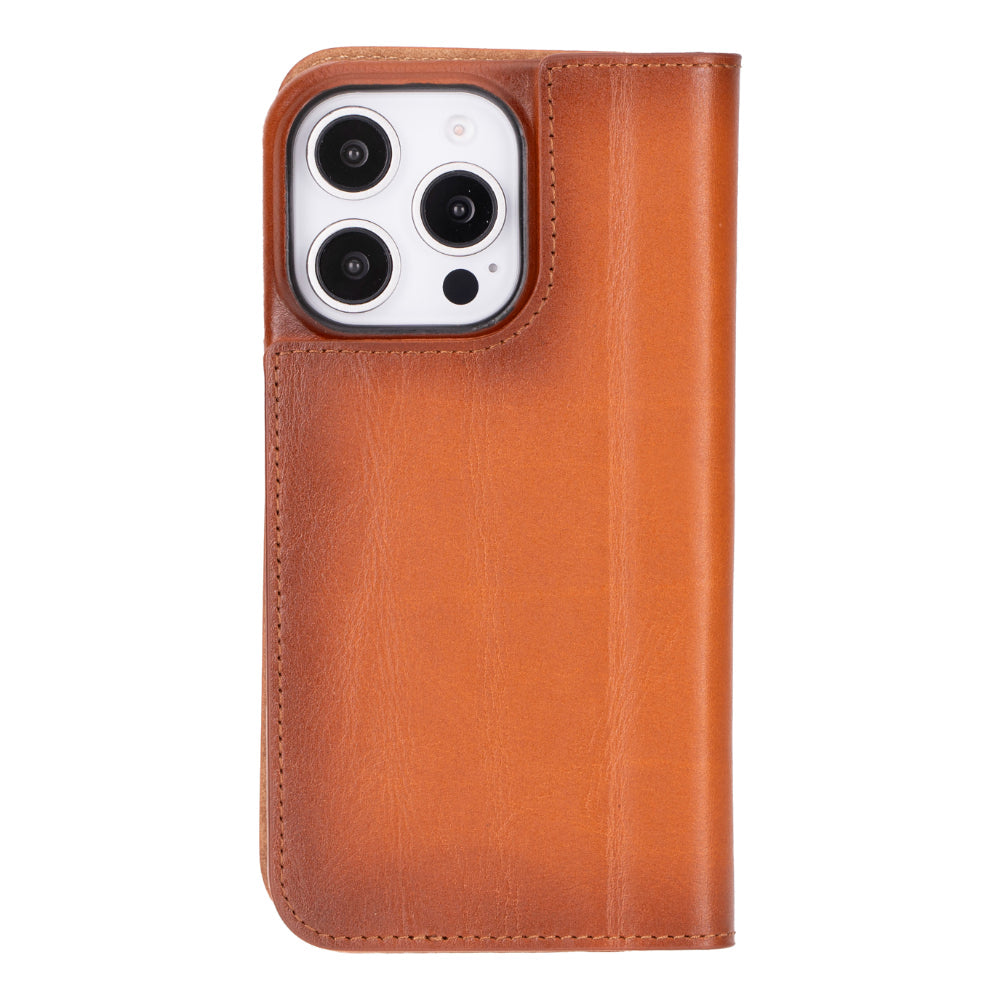 Bayelon Sonat iPhone 16 Pro Leather Folio Case