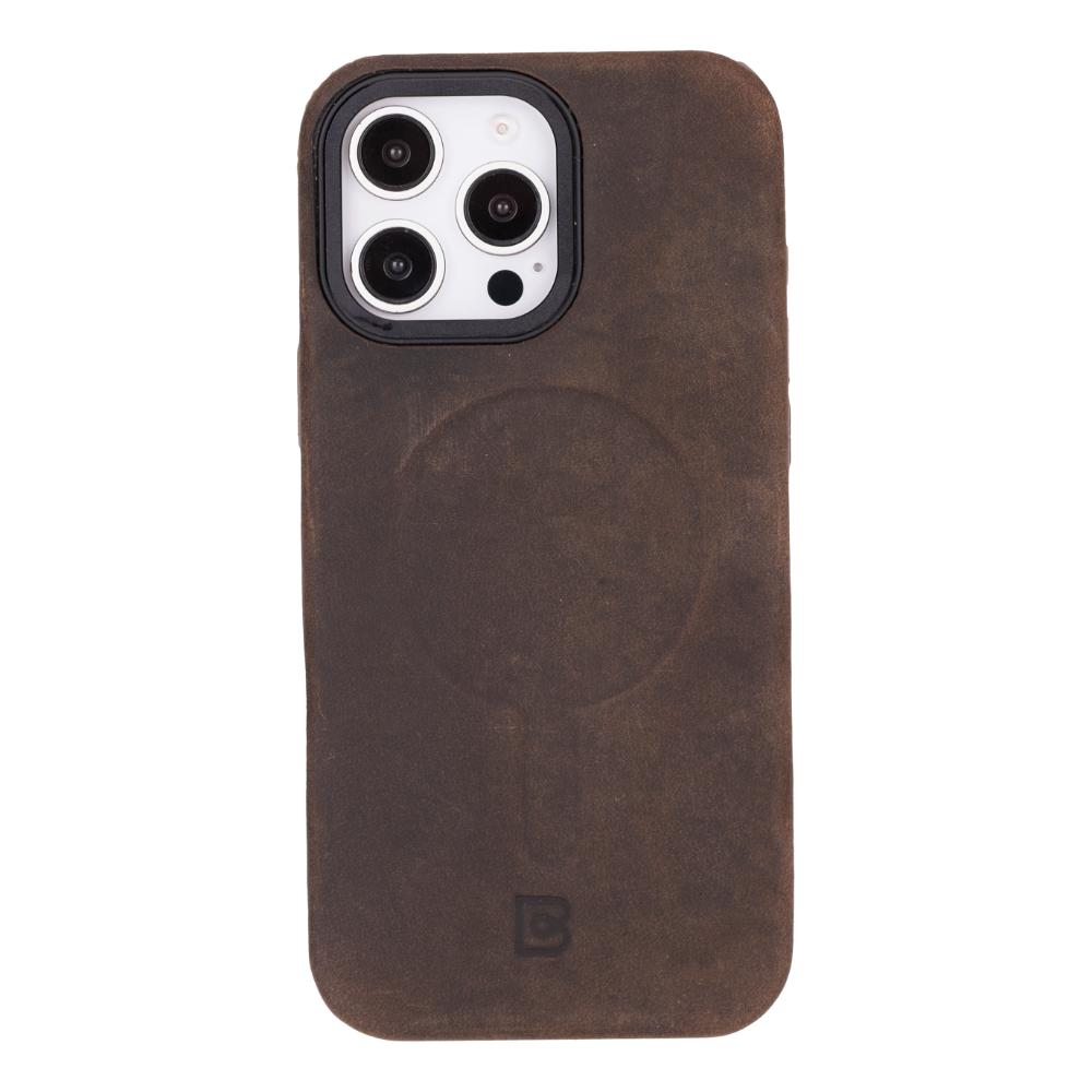 Bouletta Lexora Premium Leather Case for iPhone 16 Pro Max Brown