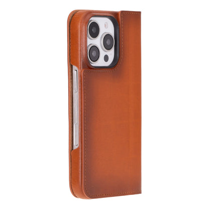 Bouletta Sonat Leather Folio Case for iPhone 16 Pro