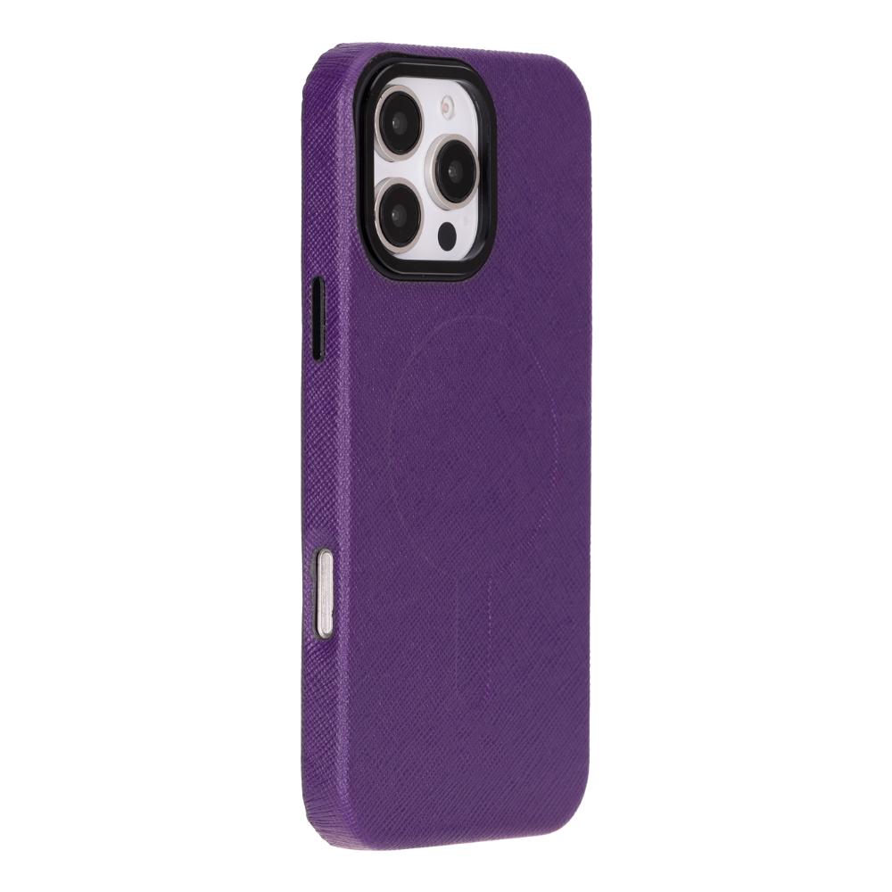 UnBranded Vento Leather Case for iPhone 16 Pro Max Purple