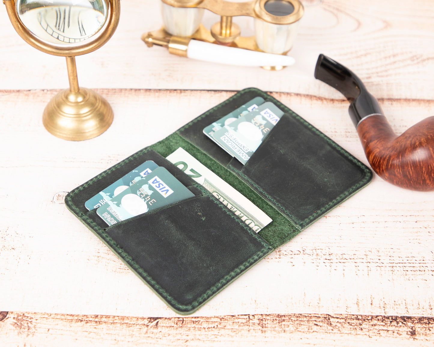 UnBranded Enrico Leather Card Holder