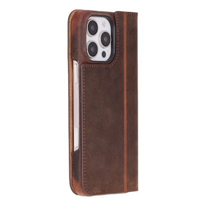 Bouletta Sonat Leather Folio Case for iPhone 16 Pro Max