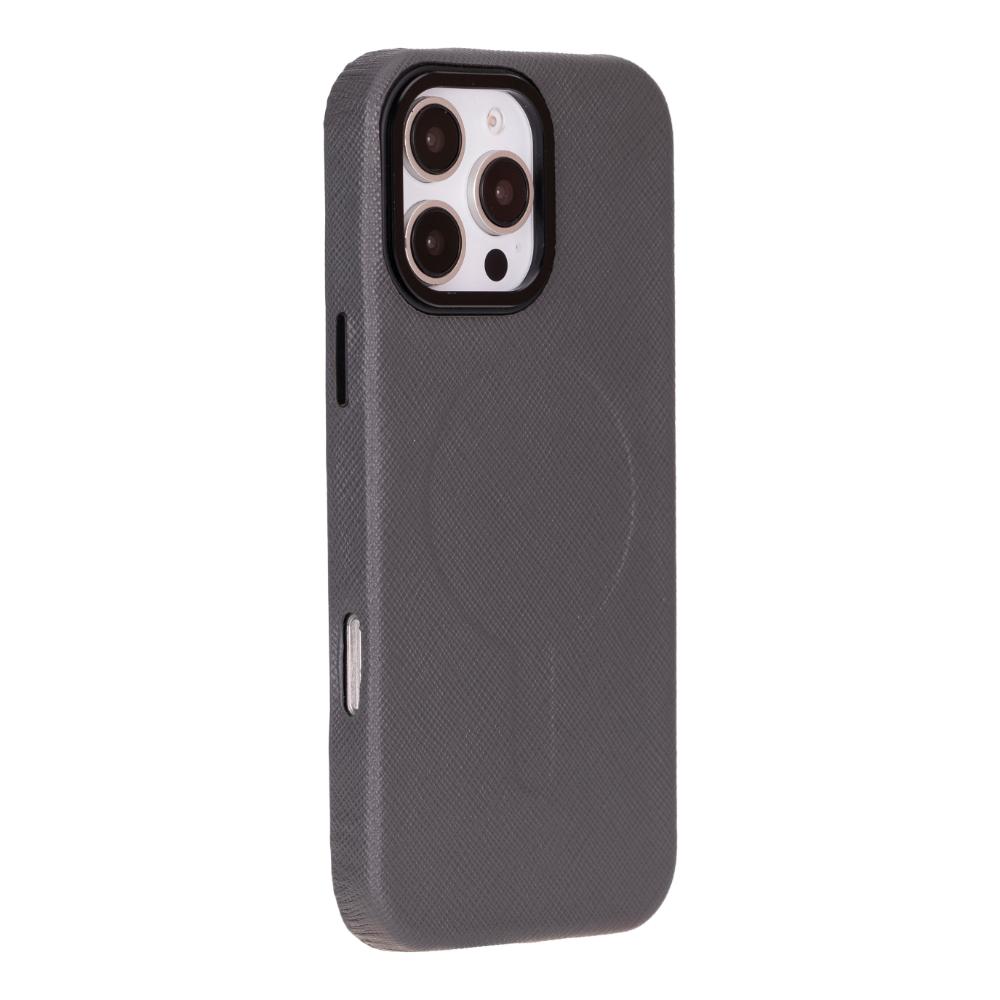 UnBranded Vento Leather Case for iPhone 16 Pro Max Gray