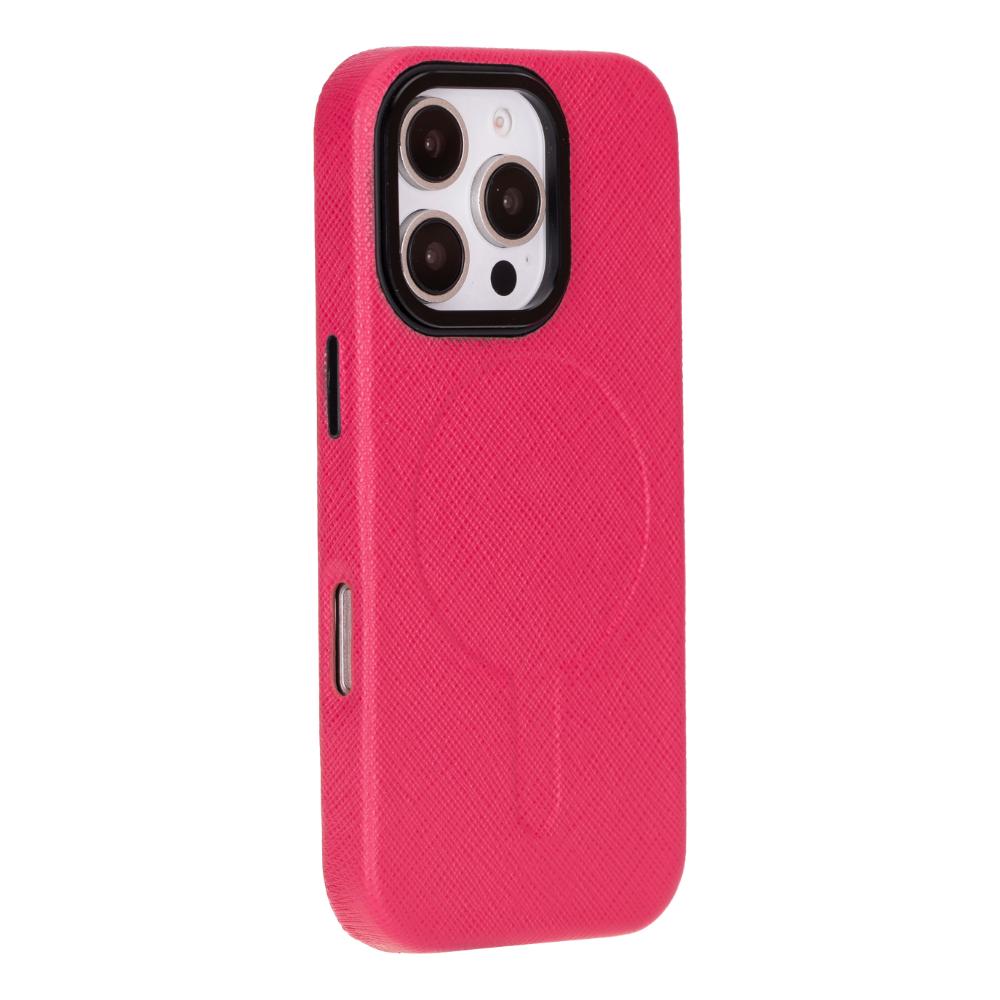 UnBranded Vento Leather Case for iPhone 16 Pro Max Pink