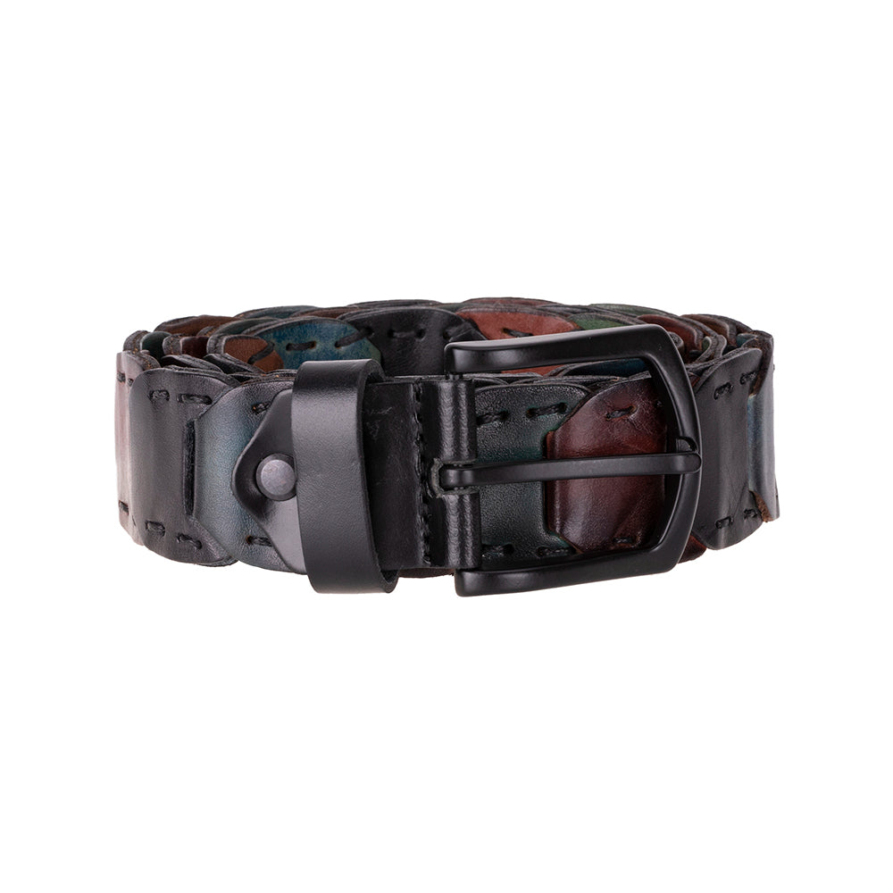 Bouletta Eclipso Braided Leather Men's Belt