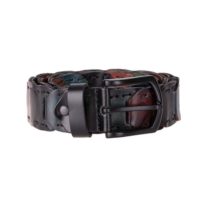 Bouletta Eclipso Braided Leather Men's Belt