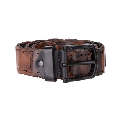 Bouletta Eclipso Braided Leather Men's Belt