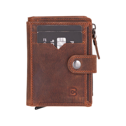 Bouletta Lumora Leather Pop-up Card Holder - RFID Protected