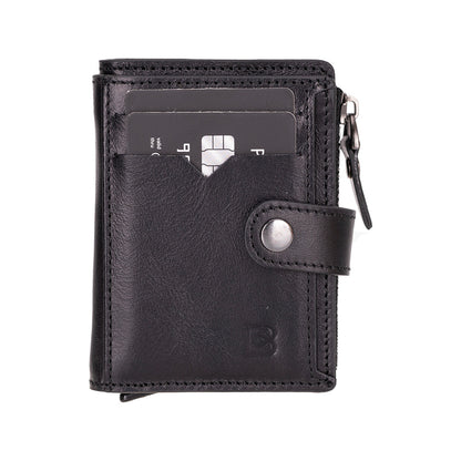 Bouletta Lumora Leather Pop-up Card Holder - RFID Protected