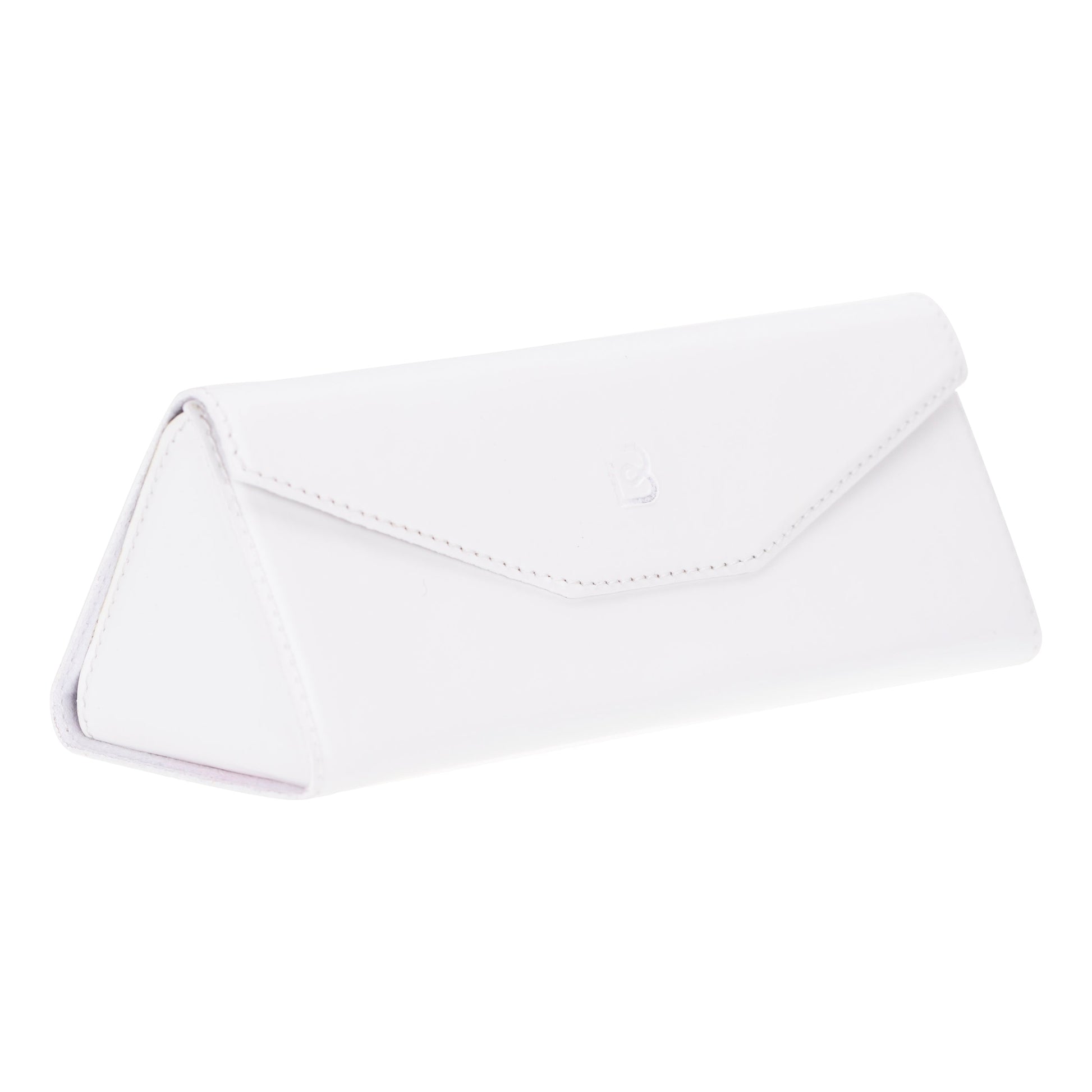 Bayelon Smart Leather Glasses Case White