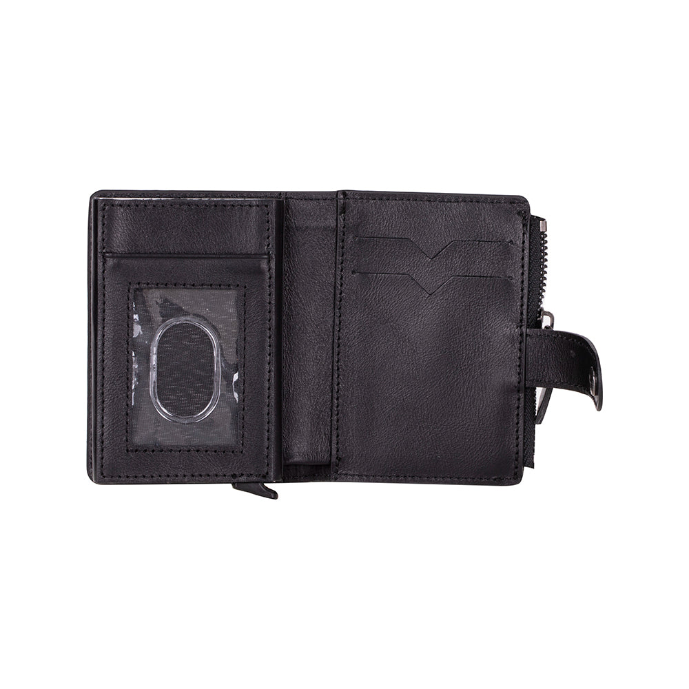 Bayelon Rodos Pop-up Leather Card Holder with RFID Protection