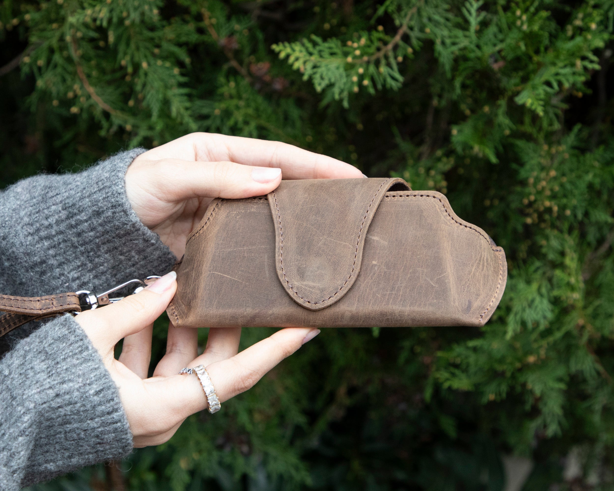 Bayelon Riviera Premium Leather Glasses Case