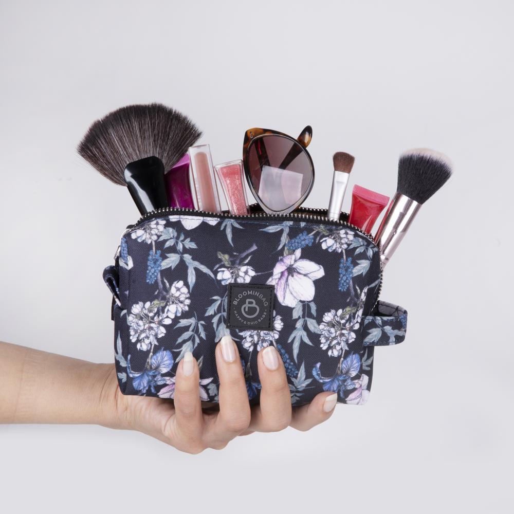BloominBag Cherries Floral Makeup Bag