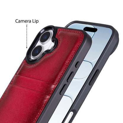 Bouletta Flex Cover Leather iPhone 17 Case with Card Holder