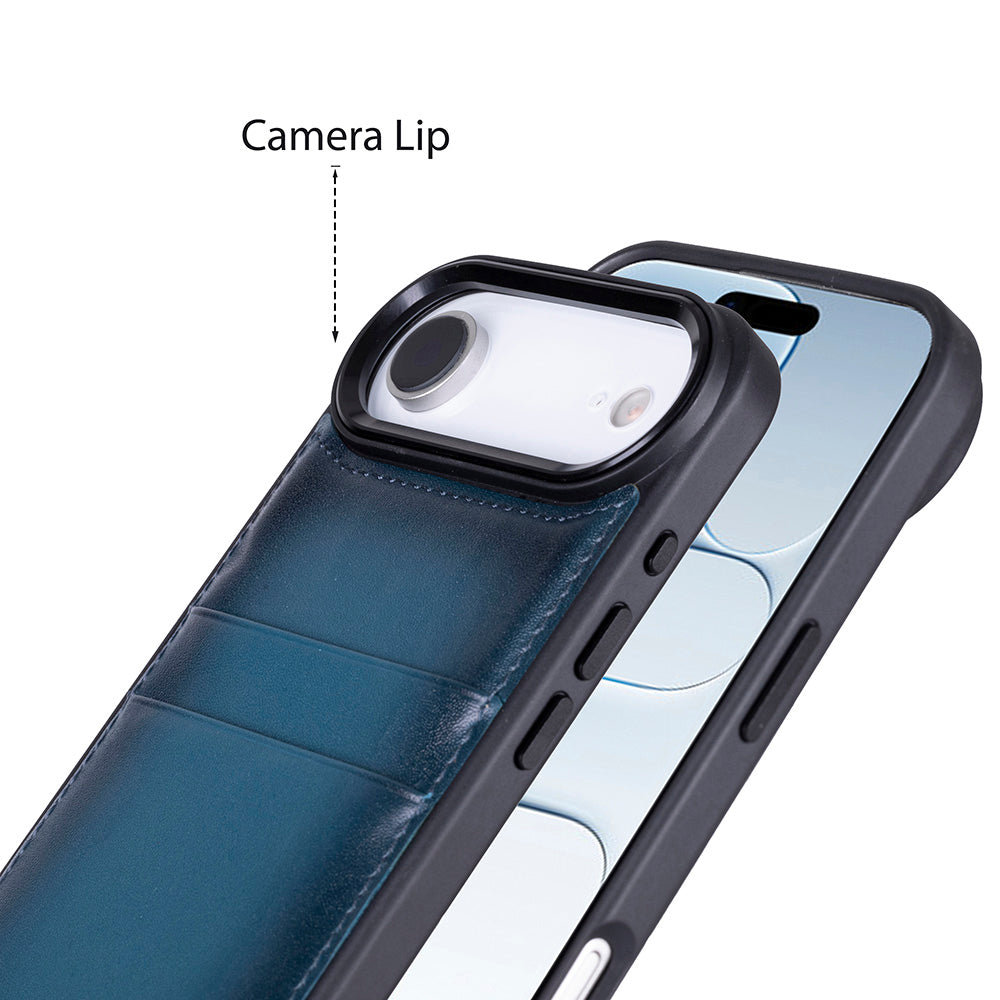 Bouletta Flex Cover Leather iPhone 17 Air Case with Card Holder