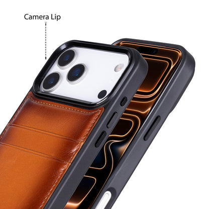 Bouletta Flex Cover Leather iPhone 17 Pro Max Case with Card Holder