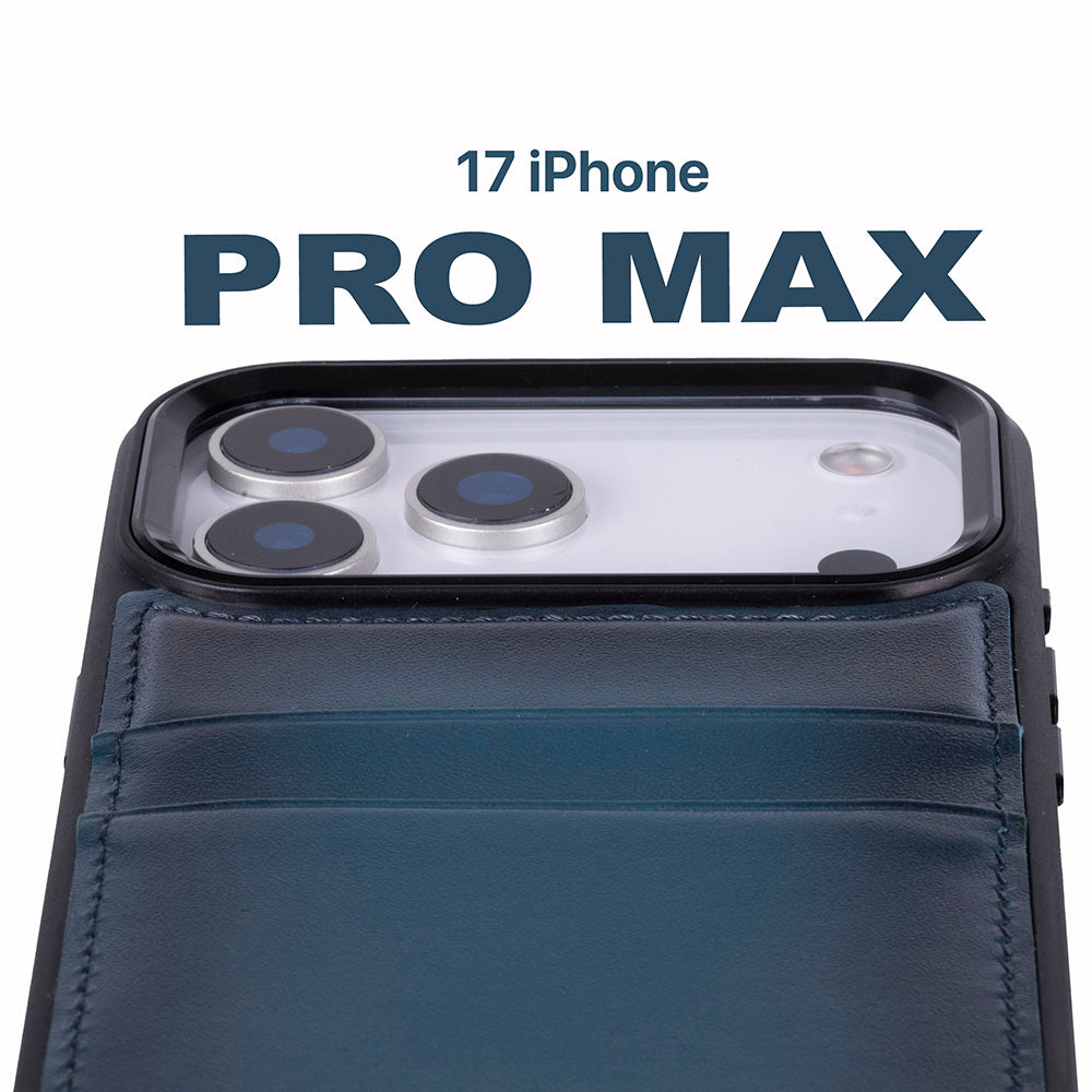 Bouletta Flex Cover Leather iPhone 17 Pro Max Case with Card Holder
