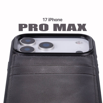 Bouletta Flex Cover Leather iPhone 17 Pro Max Case with Card Holder