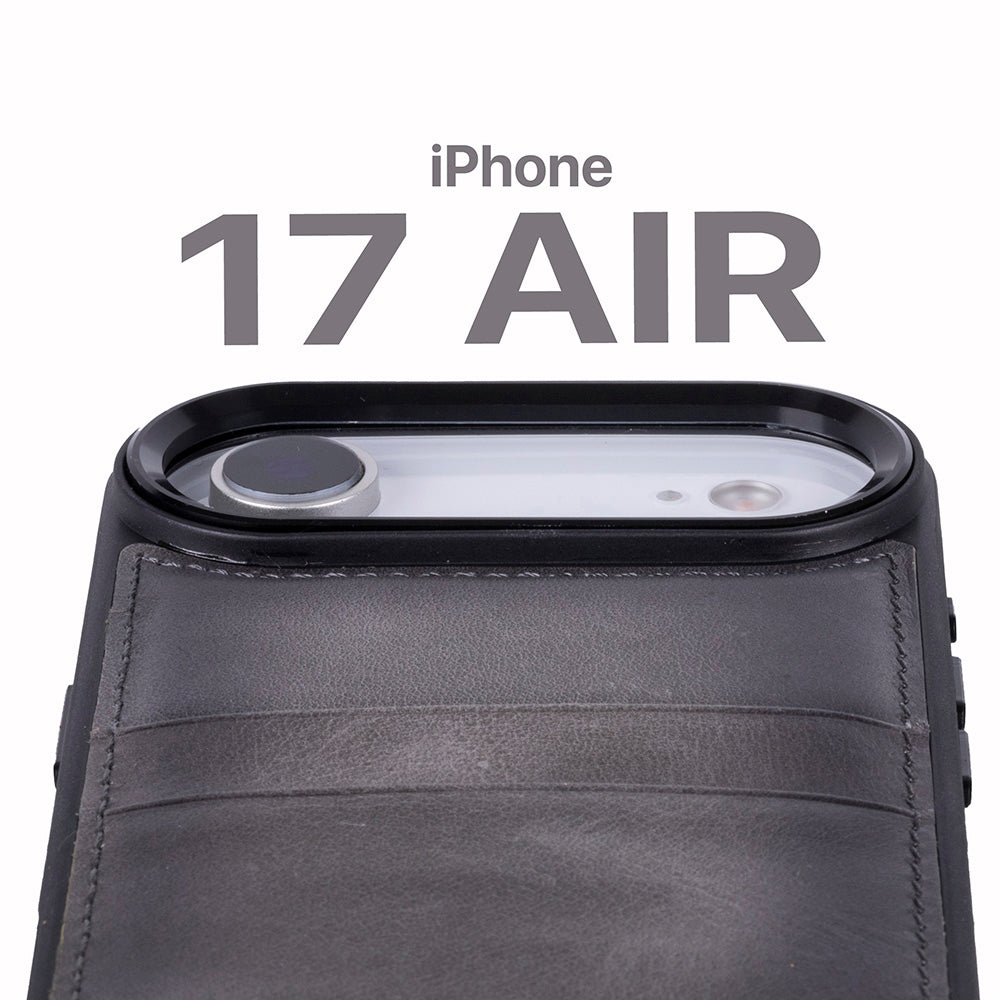 Bouletta Flex Cover Leather iPhone 17 Air Case with Card Holder