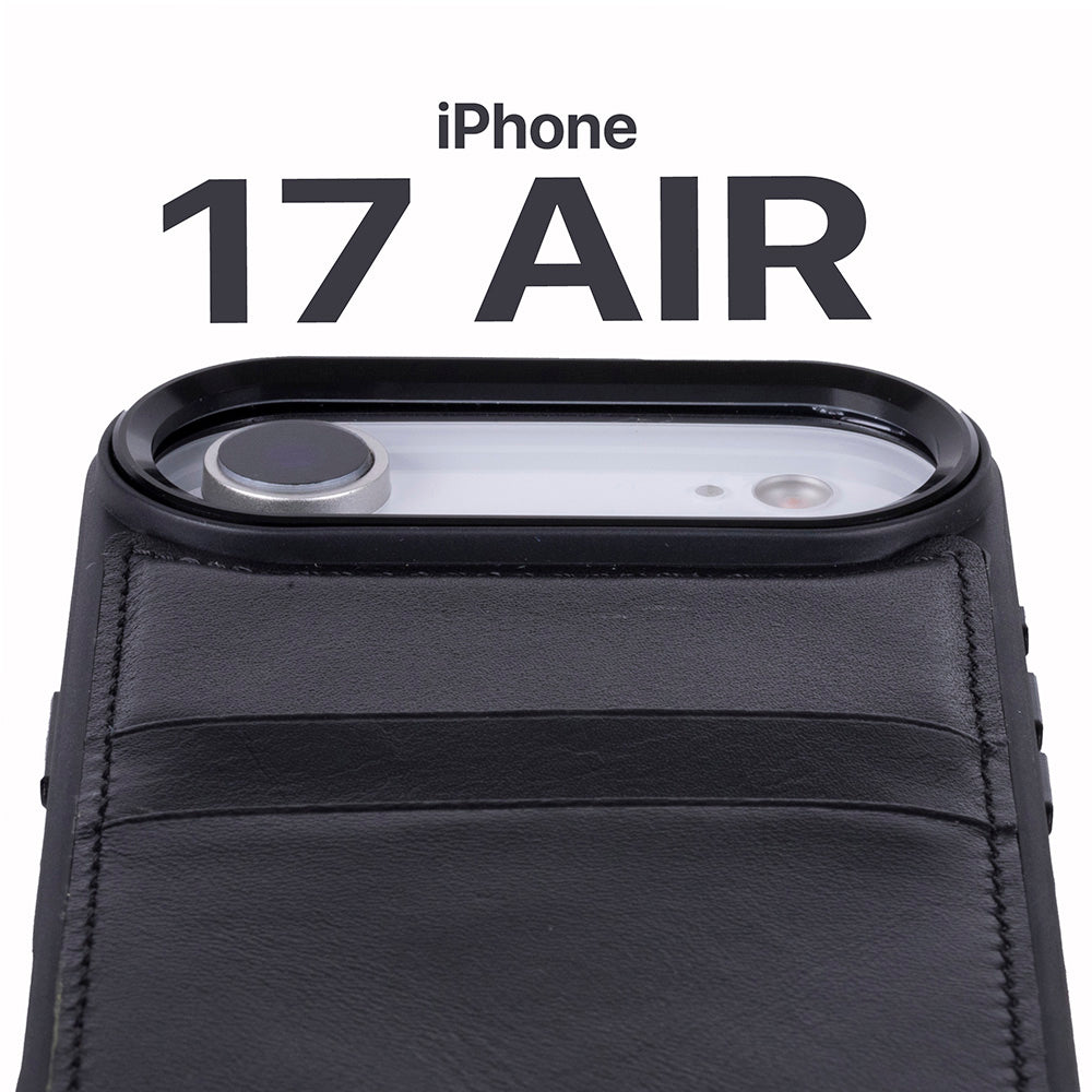 Bouletta Flex Cover Leather iPhone 17 Air Case with Card Holder