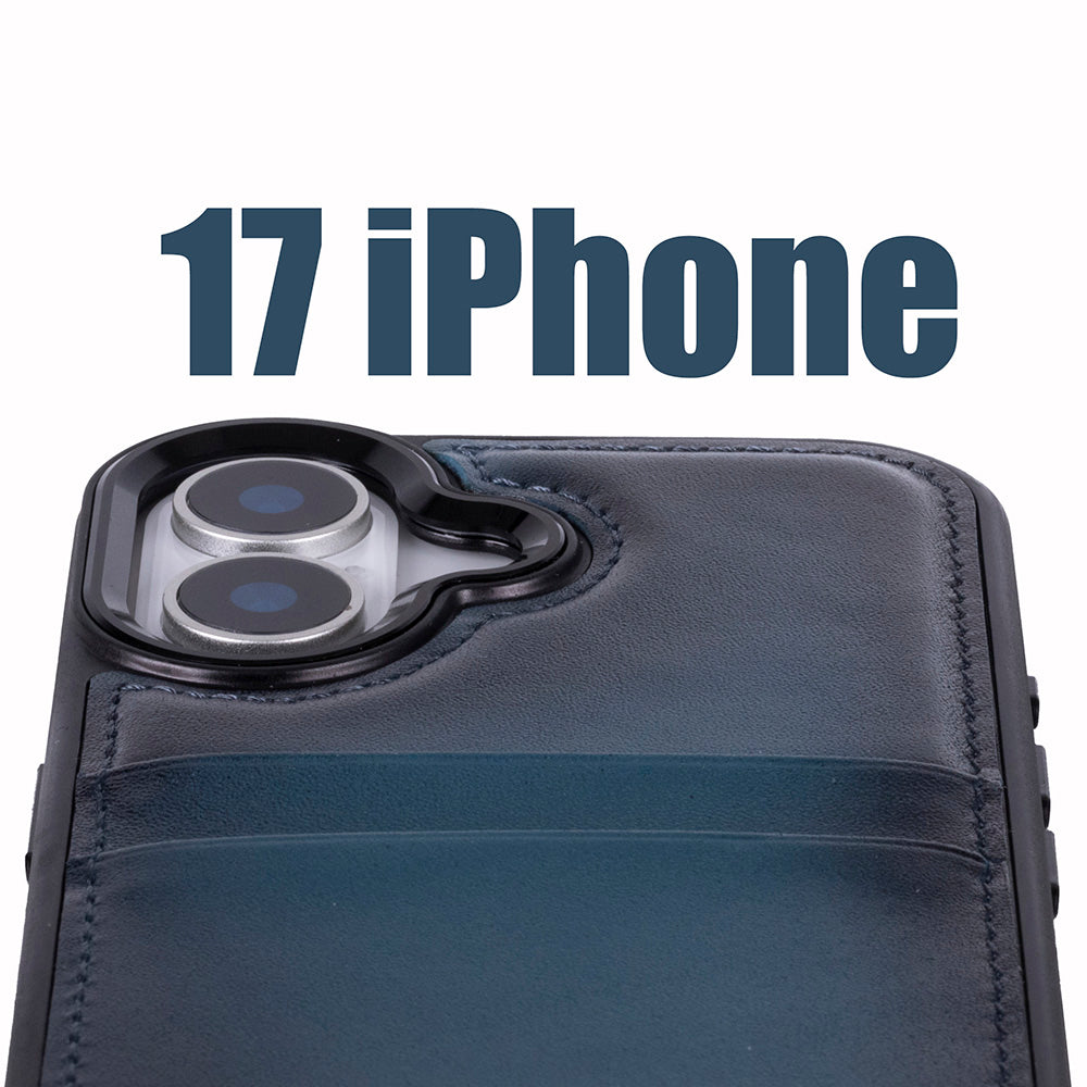 Bouletta Flex Cover Leather iPhone 17 Case with Card Holder