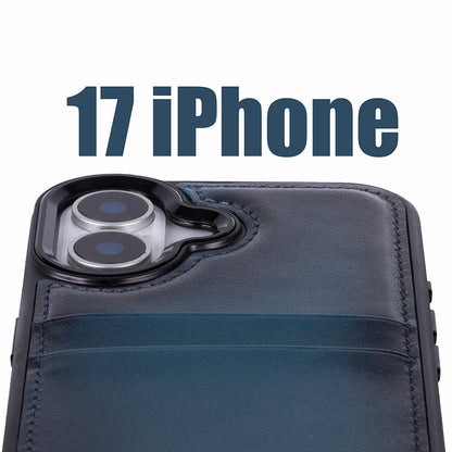 Bouletta Flex Cover Leather iPhone 17 Case with Card Holder