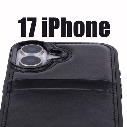 Bouletta Flex Cover Leather iPhone 17 Case with Card Holder