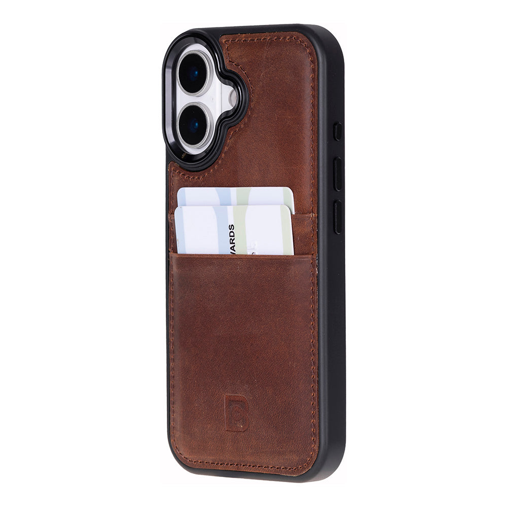 Bouletta Flex Cover Leather iPhone 17 Case with Card Holder