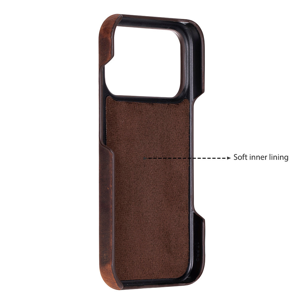 UnBranded Ultimate Jacket Leather iPhone 17 Pro Case
