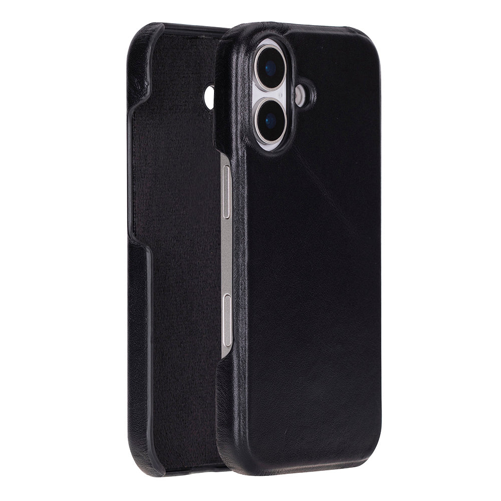 UnBranded Ultimate Jacket Leather iPhone 17 Case Black
