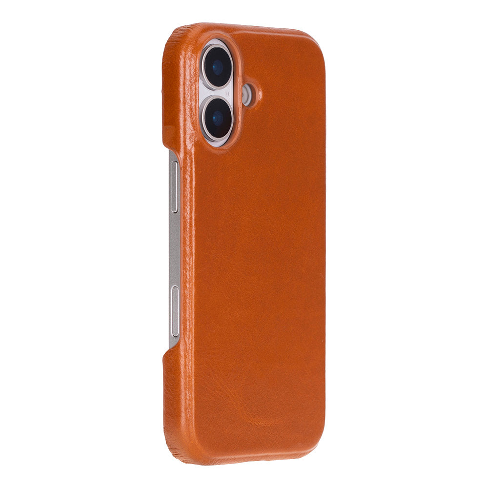 UnBranded Ultimate Jacket Leather iPhone 17 Case Tan