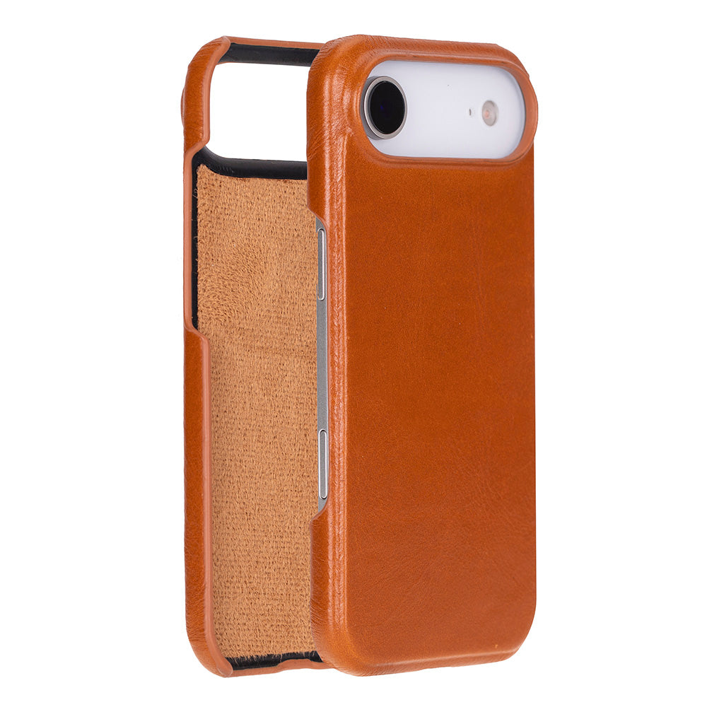 UnBranded Ultimate Jacket Leather iPhone 17 Air Case Tan