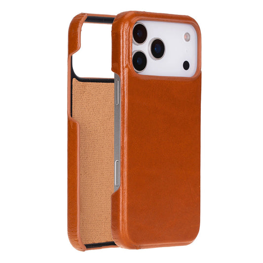 UnBranded Ultimate Jacket Leather iPhone 17 Pro Max Case Tan