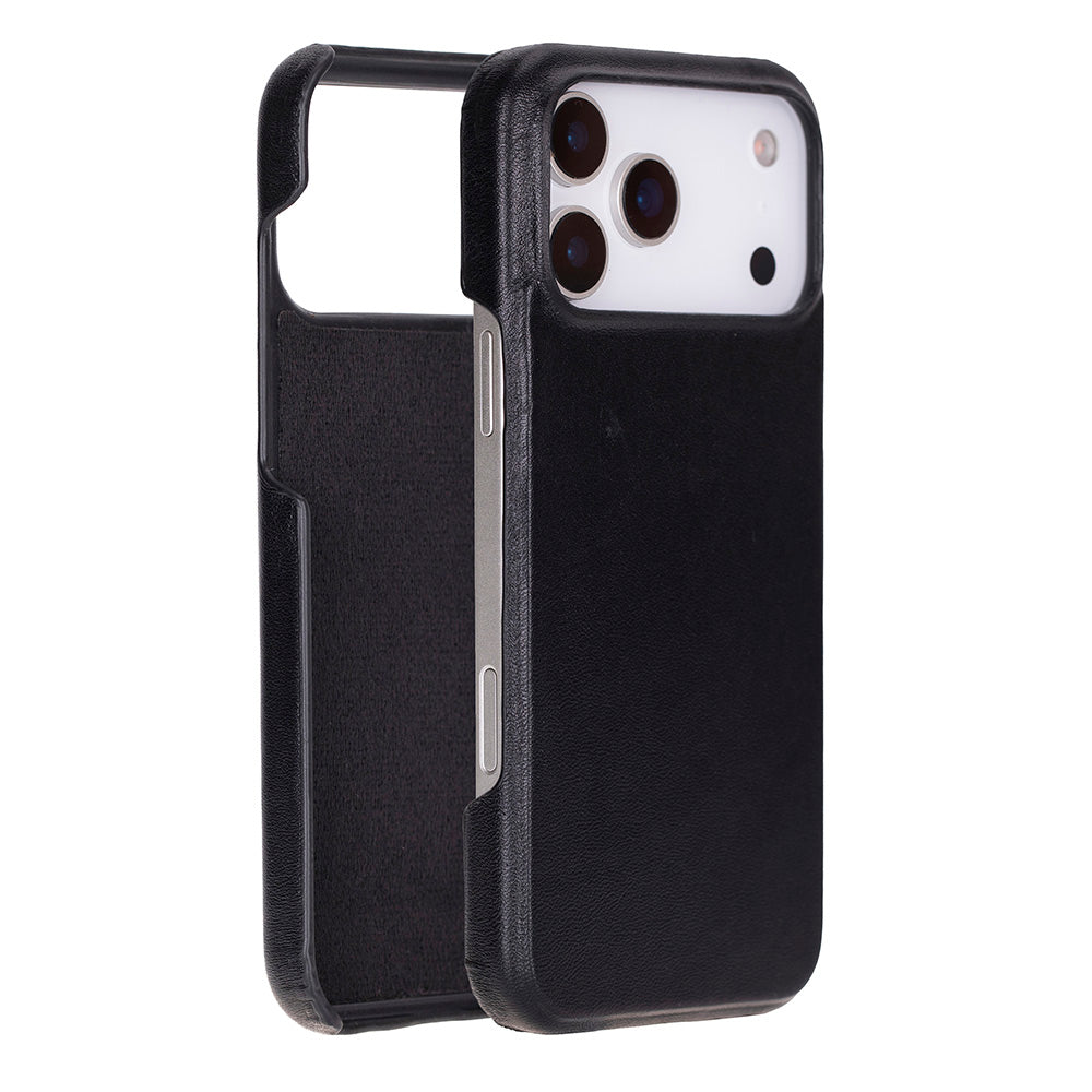 UnBranded Ultimate Jacket Leather iPhone 17 Pro Max Case Black