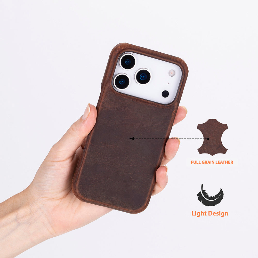 UnBranded Ultimate Jacket Leather iPhone 17 Pro Case