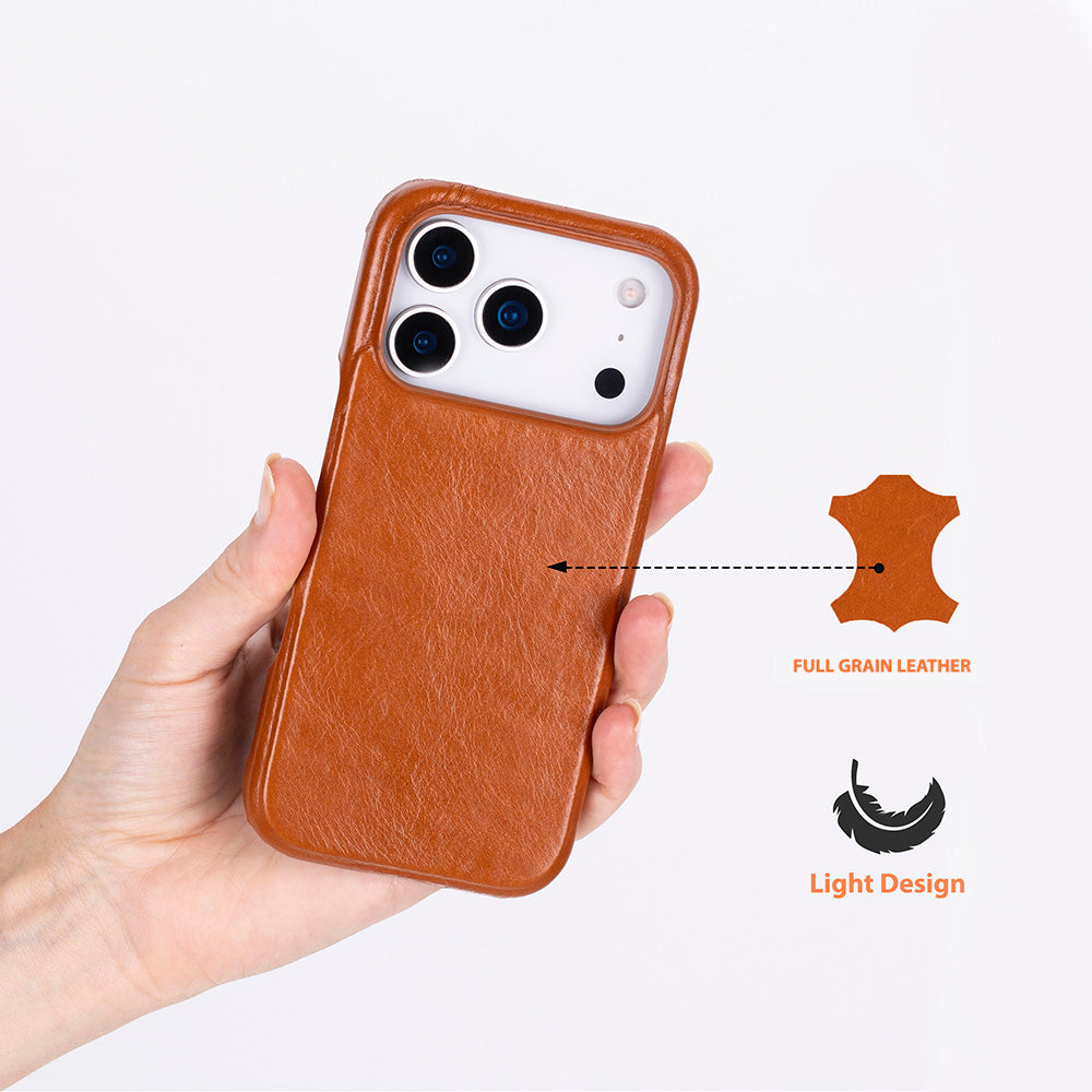 UnBranded Ultimate Jacket Leather iPhone 17 Pro Case