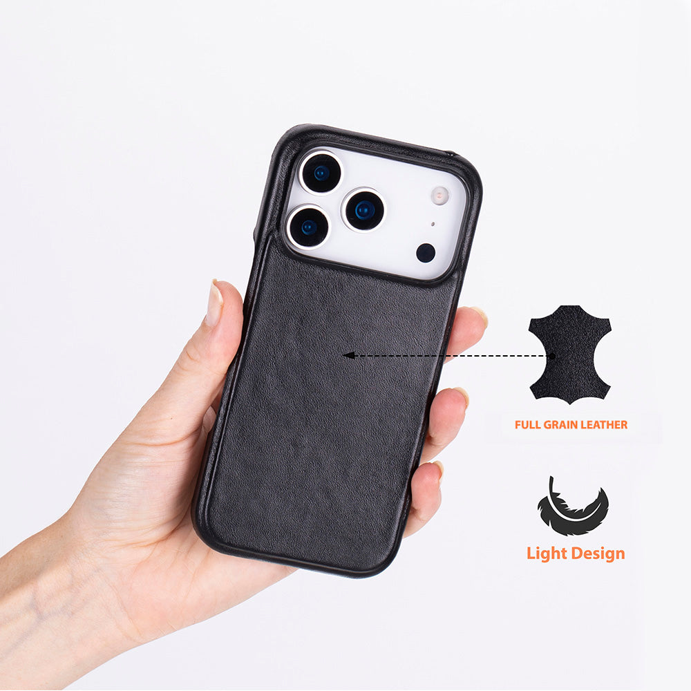 UnBranded Ultimate Jacket Leather iPhone 17 Pro Case