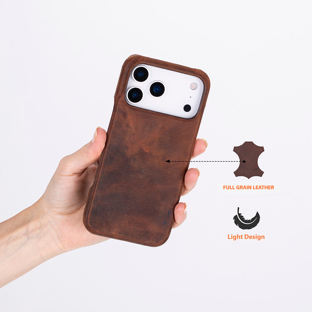 UnBranded Ultimate Jacket Leather iPhone 17 Pro Max Case